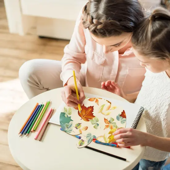 3PCS -arge Size 12" Wooden Pumpkins Ornaments to Paint {2}