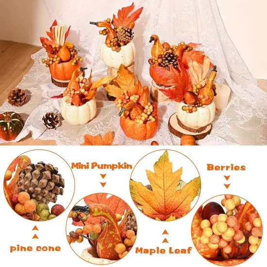 Artificial Pumpkins for Decorating {2}