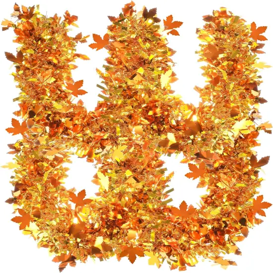 33Ft Fall Tinsel Garland {2}