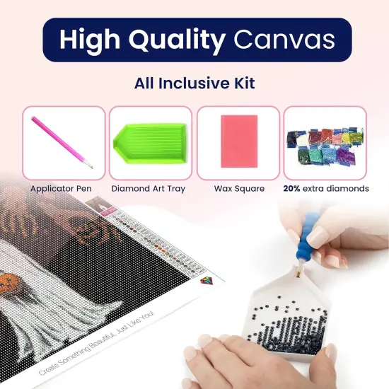 Scary Monster and Ghost Diamond Art Painting Kits {4}