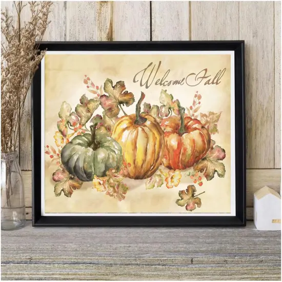 16X20 Inch - Fall Paint by Numbers for Adults {3}