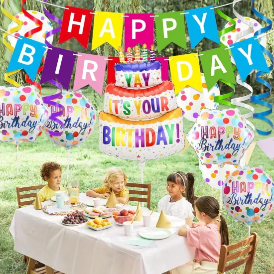 Happy Birthday Balloon Party Decoration {3}