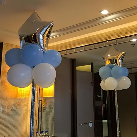 24 Pcs 18"" Gold star Balloons Foil Balloons Mylar Balloons {2}