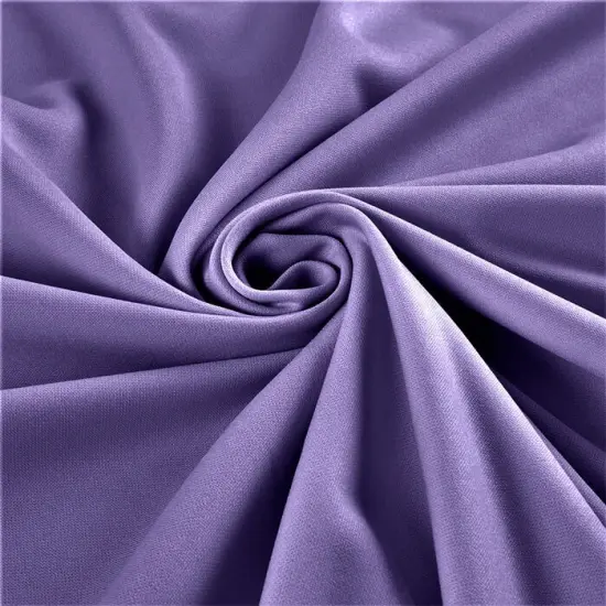 1 Yard Stretch Crepe Scuba Techno Knit Fabric for Stylish Head Wraps Theatrical Costumes and DIY Sewing Lavender {1}
