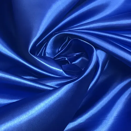 1 Yard Royal Bridal Satin Fabric 58/60 Inch Wide Elegant Shiny Fabric for Backdrops, Table Covers & Apparel {2}