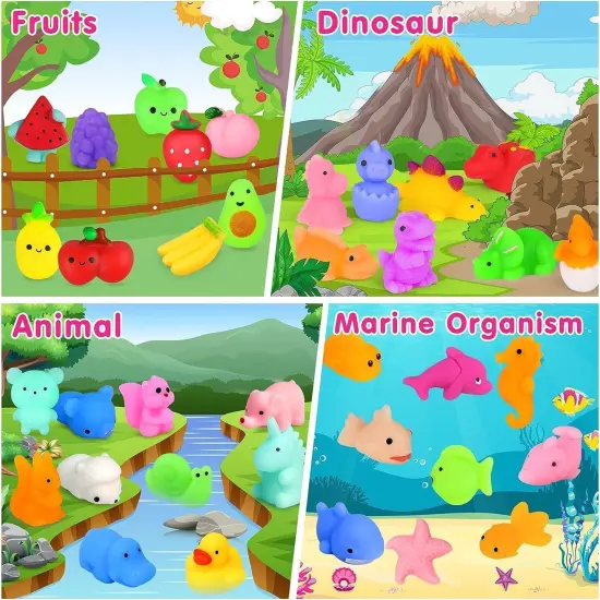 100Pcs Mochi Squishy Toys {3}