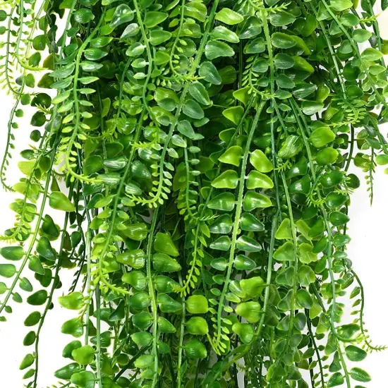 Artificial Hanging Plants Fake Plants (6 Pcs) {3}