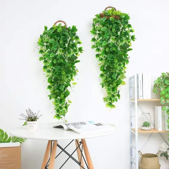 3pcs Artificial Hanging Plants {5}