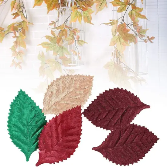 100Pcs Artificial Leaves {1}
