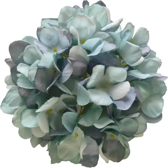 Fall Blue Hydrangea Artificial Flowers,10Pcs {2}
