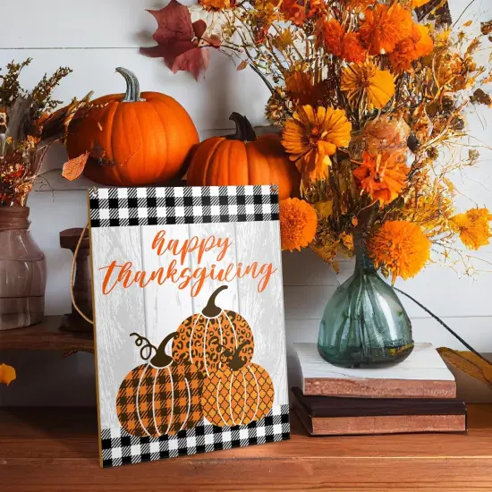 Happy Thanksgiving Wall Art Fall Decor {3}