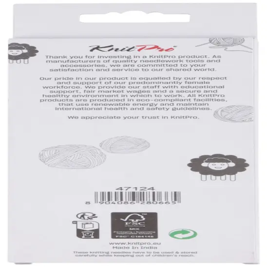 KnitPro-Zing Fixed Circular Needles 32"-Size 2/2.75mm {4}