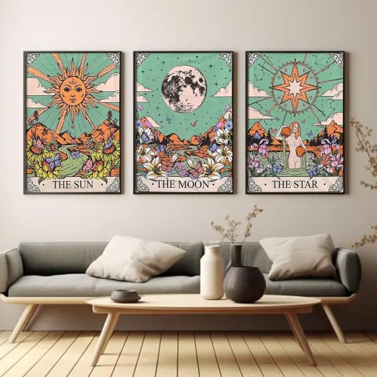 3 Pack Tarot Cards Diamond Painting Kit - 11.8x15.7inch {2}