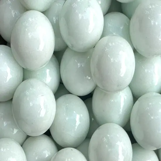 YOU CHOOSE COLOR Glass Marbles 25mm (1 inch) SHOOTER Taw Lot White {2}