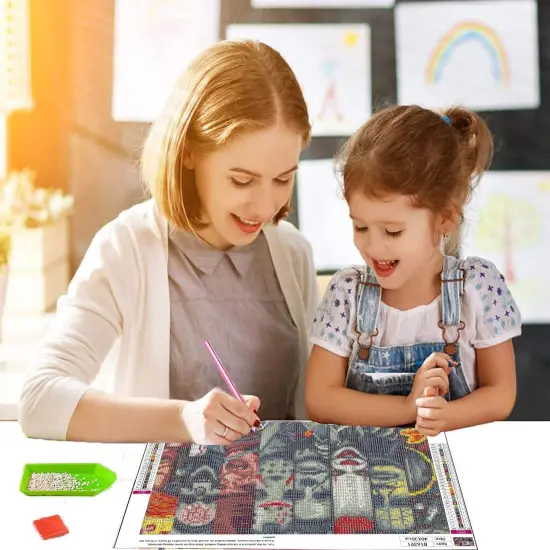 Halloween Diamond Art Kits for Adults Beginners,12x16 inch {4}