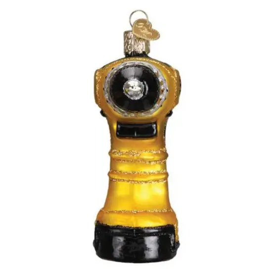 Old World Christmas 3.75 In Power Drill Christmas Tree Ornament , Ornament Wood Working Dyi Gold {2}