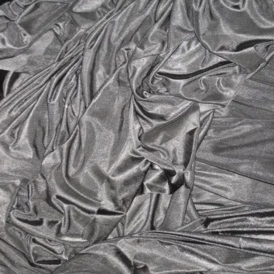 1 Yard Low Stretch Gray Polyester Fabric For Aerial Silks Hammocks Backdrops Crafts 108&Prime;-120&Prime; Wide {2}