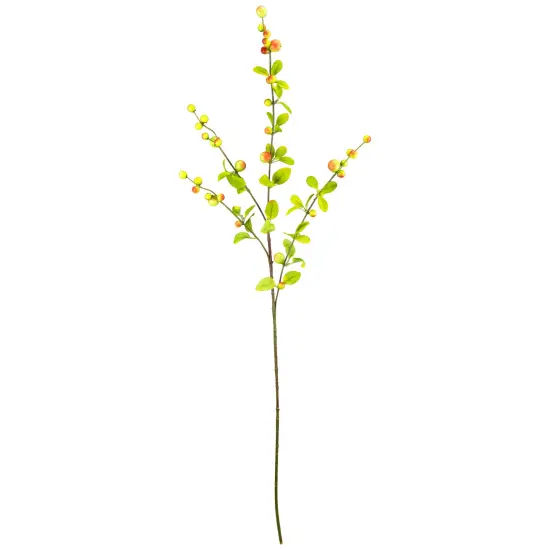 Northlight Berry Branch Artificial Sprays - 34" - Green and Brown - Set of 6 {4}