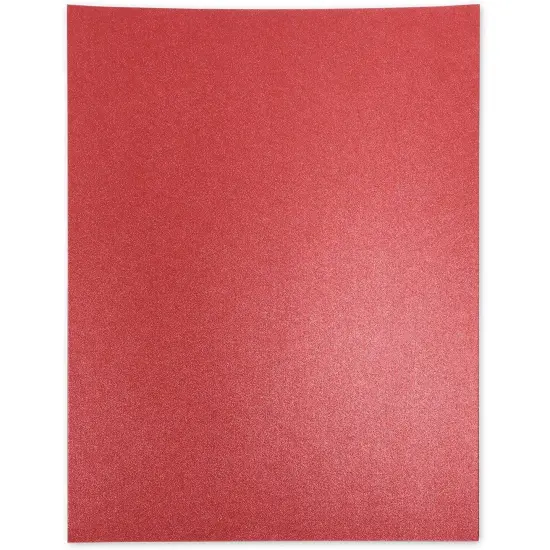 Red Shimmer Paper, Metallic Paper for Crafts (8.5 x 11 in, 50-Pack) {4}