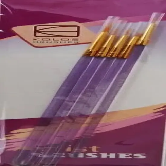 Kolos Set of paint brushes 7011. Synthetic Round. 5pc. {2}
