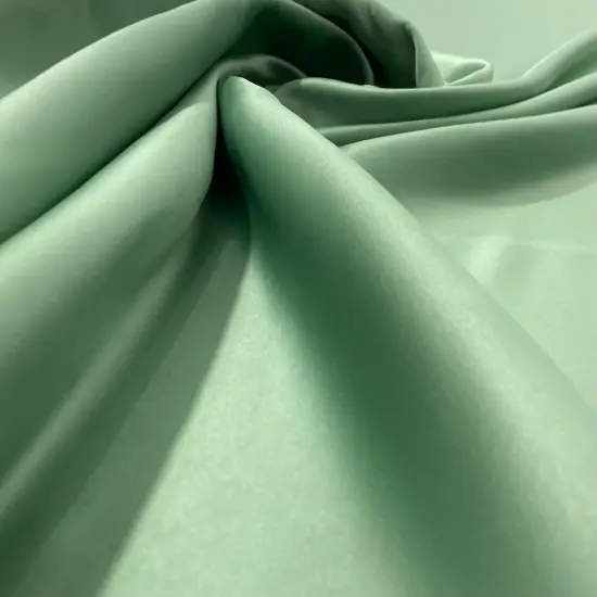 1 Yard Satin Bridal Fabric 60" Wide, 100% Polyester Sage {1}