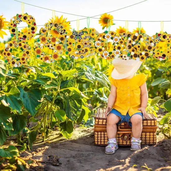 48 Sets Sunflower Craft Kits {3}