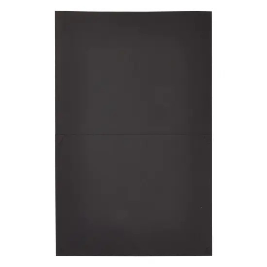 12-Pack Award Certificate Holders - Bulk Certificate Holders for Graduation, Diploma, Employee Appreciation, Certifications (fits 8.5x11) Black {7}