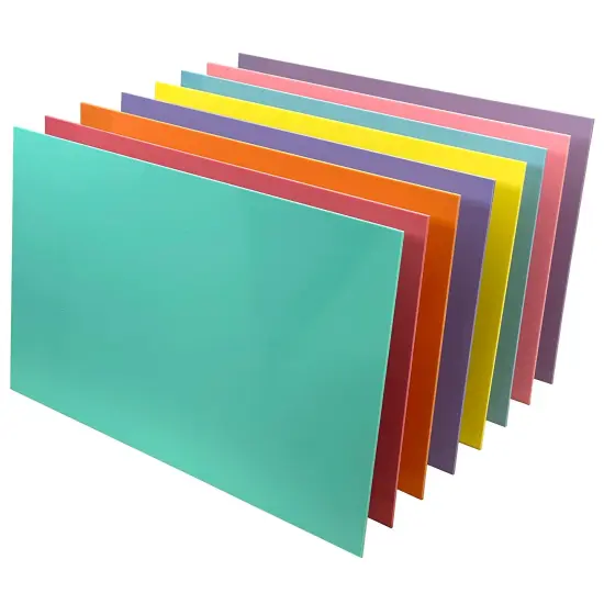 2.6mm (1/8th Inch), 12x12. 12x19, 12x6, CO2 Laser & Glowforge Performance Series Ready, cast Acrylic in a Variety of Solid Opaque Colors, Craft Closet Brand {7}