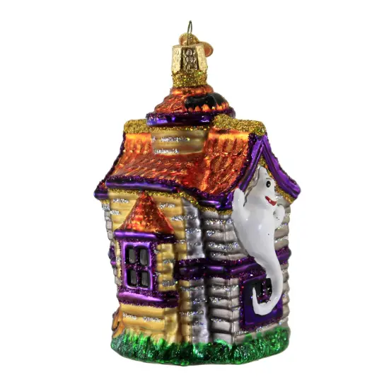 Old World Christmas 5.0 Inch Haunted House. Halloween Tree Ornament , Halloween Mansion Multicolored {3}
