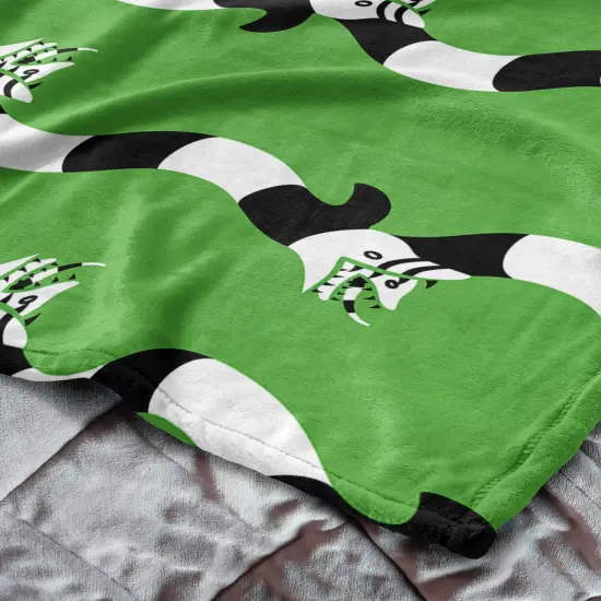 Warner Brothers Beetlejuice Silk Touch Throw Blanket No Rules {5}