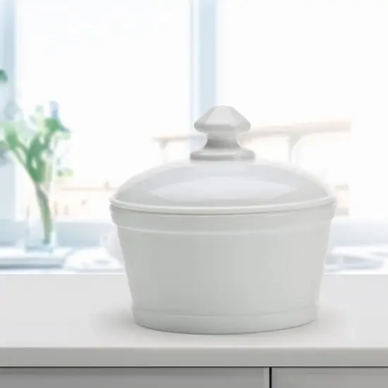 Mosser Glass Butter Tub {3}