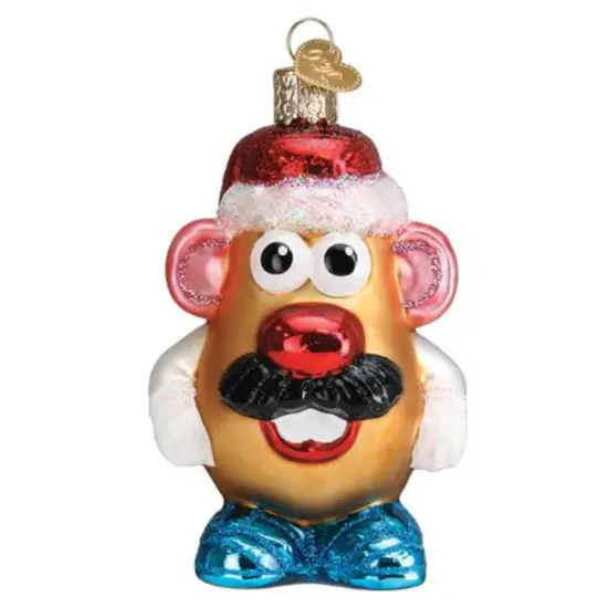 Old World Christmas 4.0 Inch Mr. Potato Head Tree Ornament , Ornament Retro Toy Brown {1}