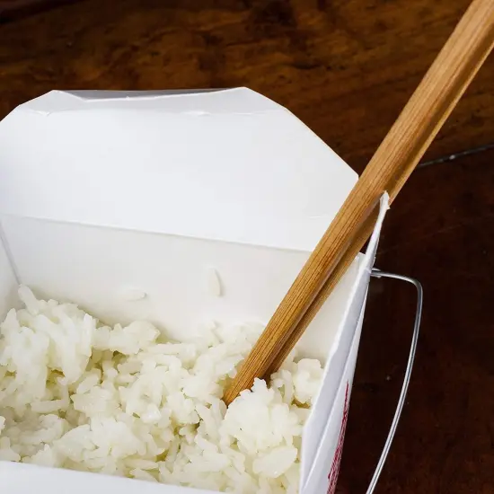 Chef Craft 9.5" Long Reusable Natural Bamboo Chopsticks Set - 4 Pair {5}