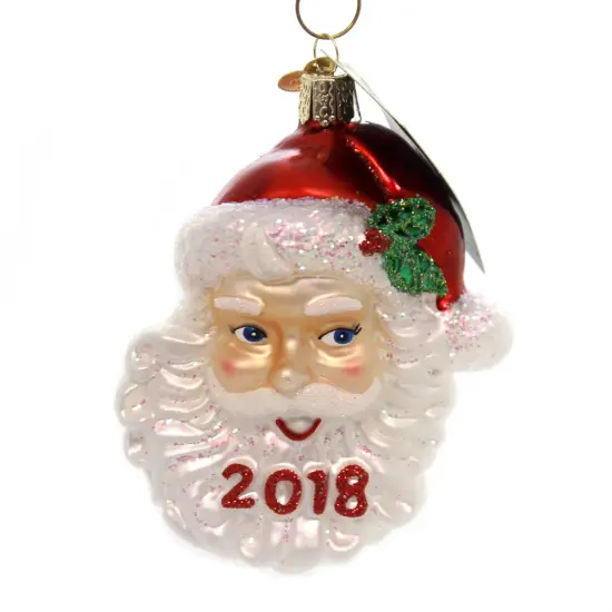 Old World Christmas 4.25 In 2018 Nostalgic Santa Tree Ornament , St Nick Ornament Multicolored {1}