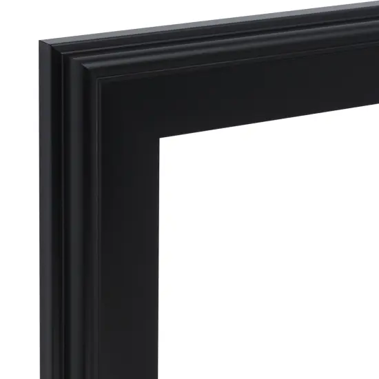 Cardinali Plein Aire Frame, Black 8x10", 3 Pack &ndash; 3" Wide Moulding with Raised Edge 1/2" Rabbet Depth, Classic Canvas Frame for Painting or Artwork, Made in USA {4}