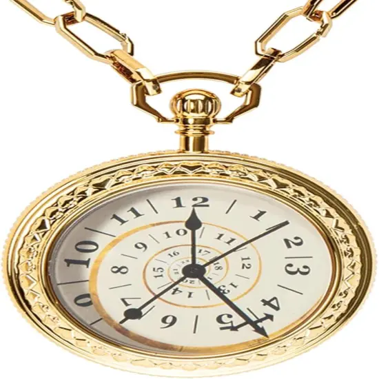 Descendants Pocket Watch Official Disney Descendants The Rise of Red Pocket Watch, Plastic Faux Costume Accessory, One Size {3}