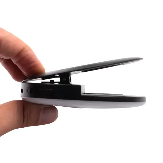 Insten Video Conference Lighting Kit For Cell Phone Laptop, LED Ring Lights Clip on, 3 Lighting Modes 4 Brightness, Black {6}