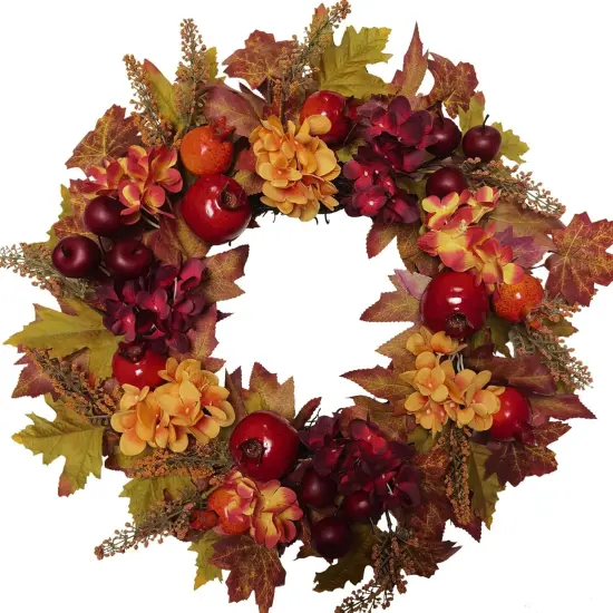 Fall Wreaths for Thanksgiving & Halloween {1}