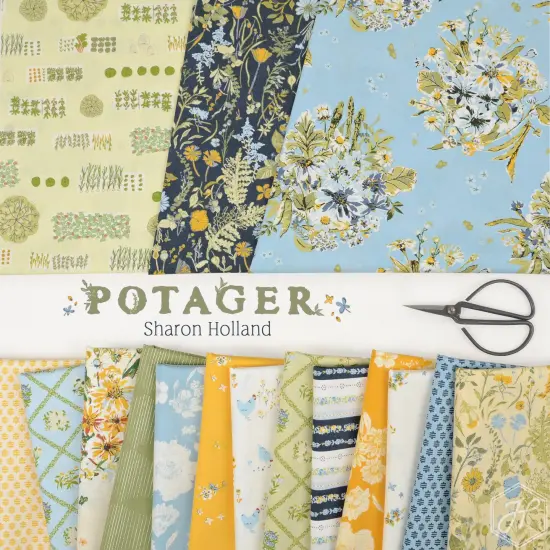 Potager 10" Square Pack (Layer Cake) byfor Art Gallery (10WPTG) {2}