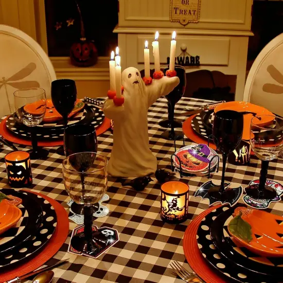 8 Pcs Halloween Diamond Coasters {3}