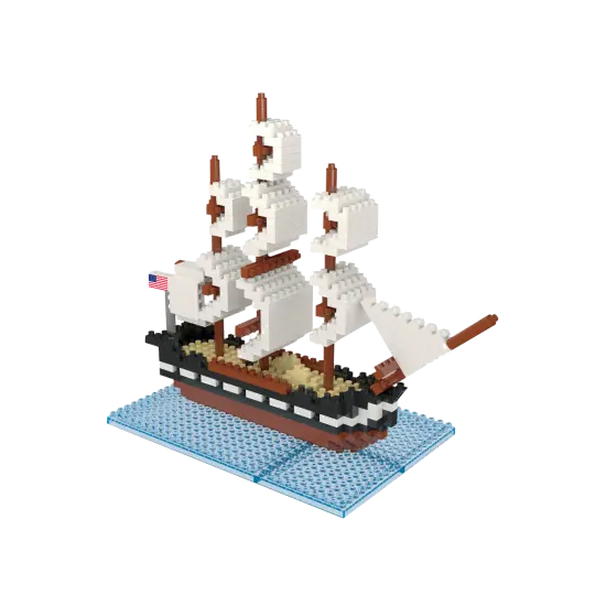 USS Constitution Mini Building Blocks {4}