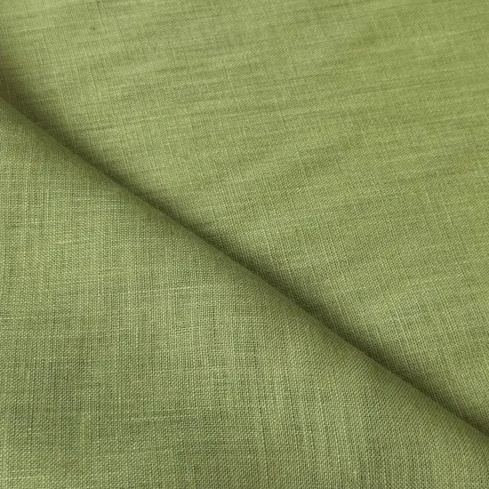 1 Yard Dusty Green Softened Linen Fabric, Midweight Solid 54 Inches Wide for Apparel and Home Decor {3}