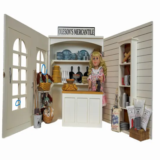 The Queen's Treasures 18 Inch Doll Furniture, Mercantile General Store Play Set {1}