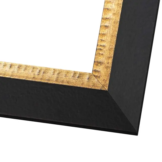 Square Embellished Brown Picture Frame - UV Acrylic, Foam Board Backing, Hanging Hardware {2}