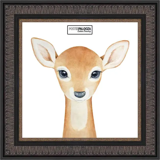 Panoramic Museum Brown Picture Frame - UV Acrylic, Foam Board Backing, Hanging Hardware {3}