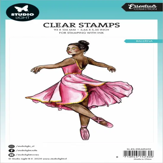 Studio Light Essentials Clear Stamp-Nr. 692, Ballerina {3}
