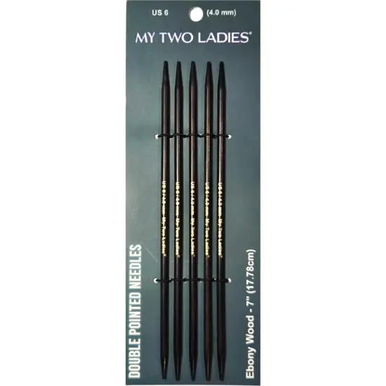 My Two Ladies | Infinity | Double Pointed Needles | Ebony | 11 Sizes {2}
