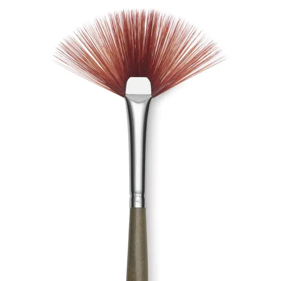 Da Vinci Forte Synthetic Brush - Fan, Short Handle, Size 1 {1}