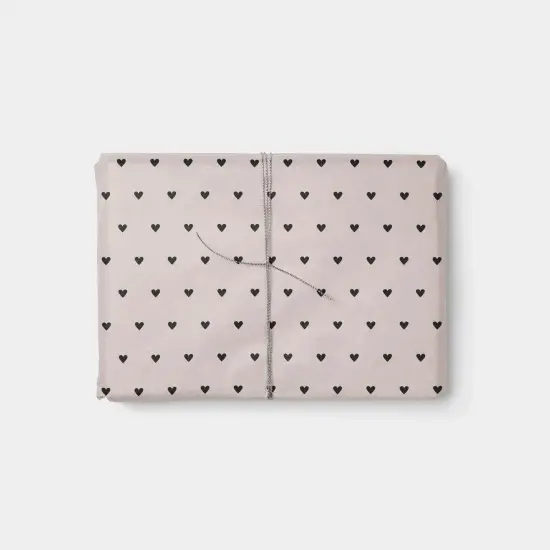 Heart Pattern Gift Wrap {1}
