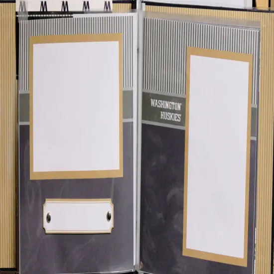 University Of Washington Complete 8 x 8 Officially Licensed Scrapbook {3}